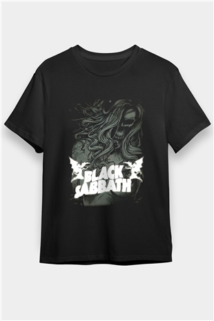 Black Sabbath Siyah Unisex Tişört T-Shirt - TişörtFabrikası