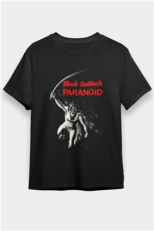Black Sabbath Siyah Unisex Tişört T-Shirt - TişörtFabrikası