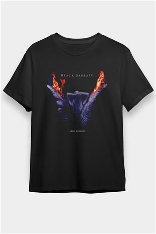 Black Sabbath Siyah Unisex Tişört T-Shirt - TişörtFabrikası
