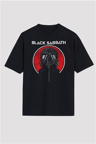 Black Sabbath Siyah Oversize Tişört Oversize T-shirt - TişörtFabrikası
