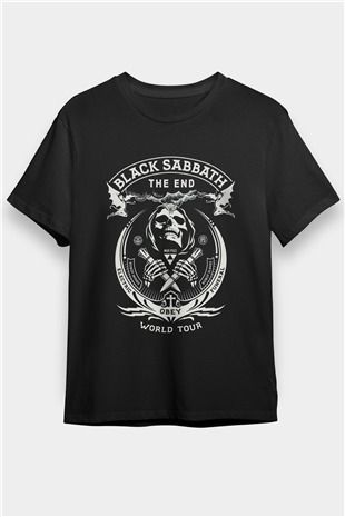 Black Sabbath Siyah Unisex Tişört T-Shirt - TişörtFabrikası