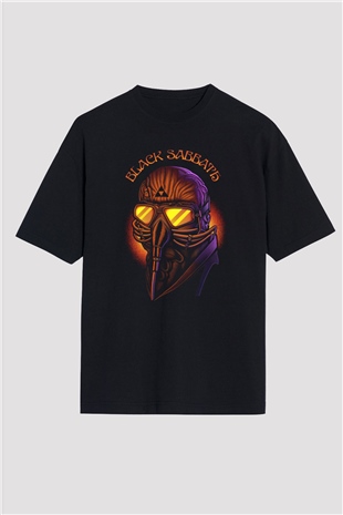 Black Sabbath Siyah Oversize Tişört Oversize T-shirt - TişörtFabrikası