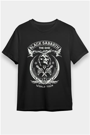 Black Sabbath Siyah Unisex Tişört T-Shirt - TişörtFabrikası
