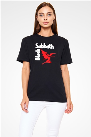 Black Sabbath Siyah Unisex Tişört T-Shirt - TişörtFabrikası