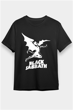 Black Sabbath Siyah Unisex Tişört T-Shirt - TişörtFabrikası