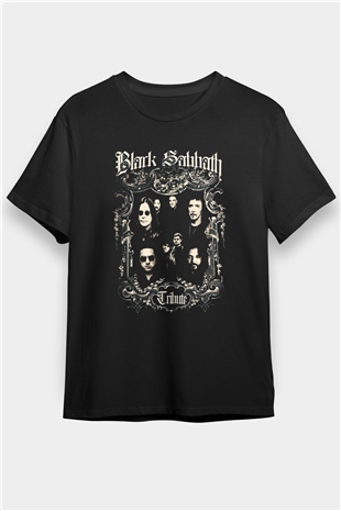 Black Sabbath Tribute Siyah Unisex Tişört T-Shirt - TişörtFabrikası