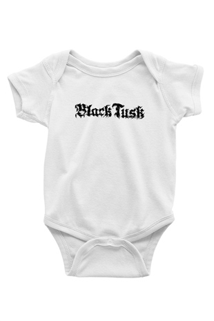 Black Tusk Beyaz Bebek Body - Zıbın