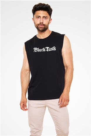 Black Tusk Siyah Unisex Kolsuz Tişört