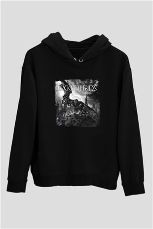 Black Veil Brides Baskılı Unisex Siyah Hoodie