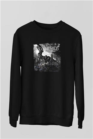 Black Veil Brides Baskılı Unisex Siyah Sweatshirt