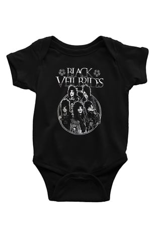 Black Veil Brides Siyah Bebek Body - Zıbın