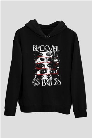 Black Veil Brides Siyah Unisex Hoodie