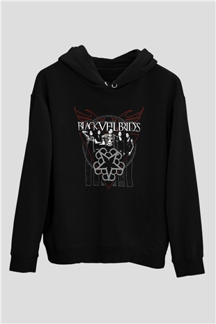 Black Veil Brides Siyah Unisex Hoodie