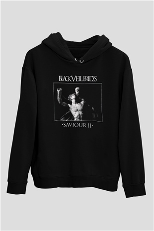 Black Veil Brides Siyah Unisex Kapüşonlu Sweatshirt