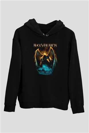 Black Veil Brides Siyah Unisex Kapüşonlu Sweatshirt