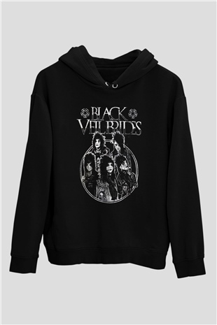 Black Veil Brides Siyah Unisex Kapüşonlu Sweatshirt