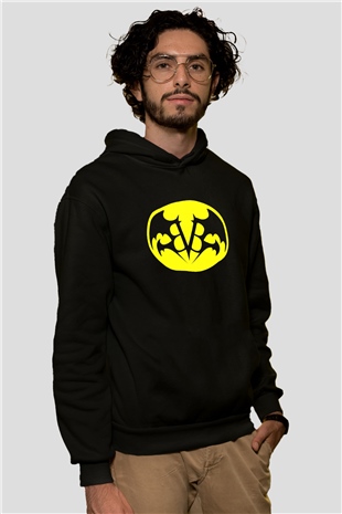 Black Veil Brides Siyah Unisex Kapüşonlu Sweatshirt