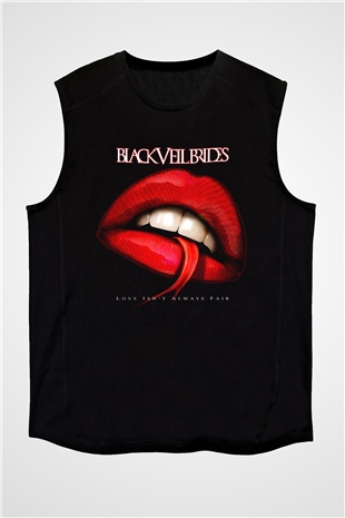 Black Veil Brides Siyah Unisex Kolsuz Tişört