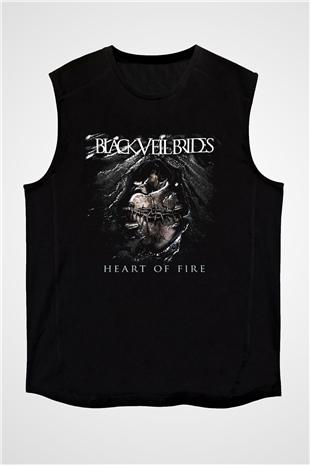 Black Veil Brides Siyah Unisex Kolsuz Tişört