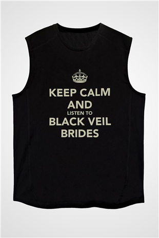 Black Veil Brides Siyah Unisex Kolsuz Tişört