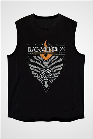 Black Veil Brides Siyah Unisex Kolsuz Tişört