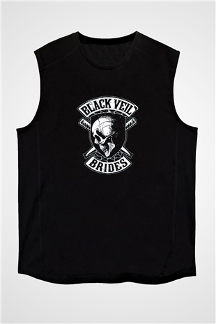 Black Veil Brides Siyah Unisex Kolsuz Tişört