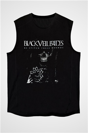 Black Veil Brides Siyah Unisex Kolsuz Tişört
