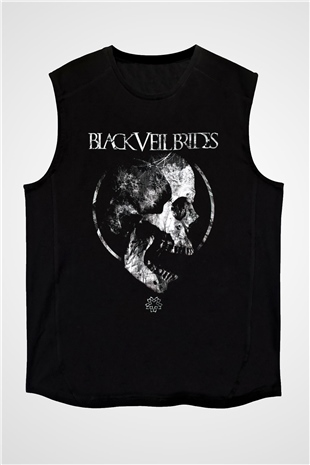 Black Veil Brides Siyah Unisex Kolsuz Tişört