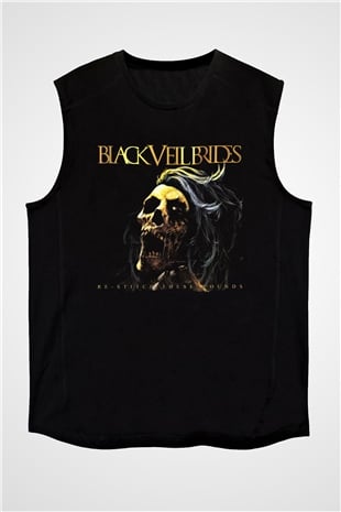Black Veil Brides Siyah Unisex Kolsuz Tişört