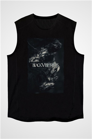 Black Veil Brides Siyah Unisex Kolsuz Tişört