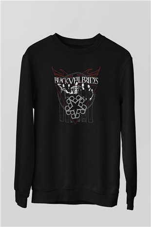 Black Veil Brides Siyah Unisex Sweatshirt