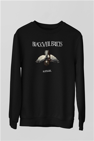 Black Veil Brides Siyah Unisex Sweatshirt