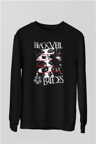 Black Veil Brides Siyah Unisex Sweatshirt
