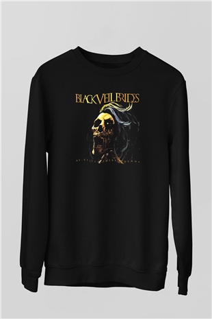 Black Veil Brides Siyah Unisex Sweatshirt