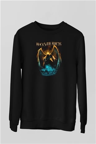 Black Veil Brides Siyah Unisex Sweatshirt