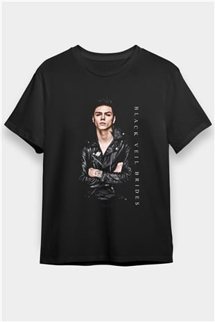 Black Veil Brides Siyah Unisex Tişört T-Shirt - TişörtFabrikası