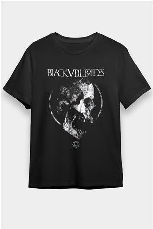 Black Veil Brides Siyah Unisex Tişört T-Shirt - TişörtFabrikası