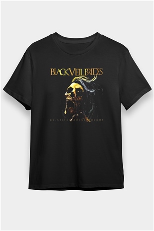 Black Veil Brides Siyah Unisex Tişört T-Shirt - TişörtFabrikası
