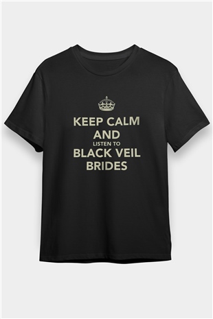 Black Veil Brides Siyah Unisex Tişört T-Shirt - TişörtFabrikası