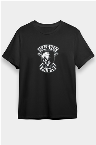 Black Veil Brides Siyah Unisex Tişört T-Shirt - TişörtFabrikası