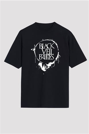 Black Veil Brides Siyah Oversize Tişört Oversize T-shirt - TişörtFabrikası
