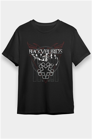 Black Veil Brides Siyah Unisex Tişört T-Shirt - TişörtFabrikası