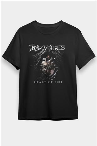 Black Veil Brides Siyah Unisex Tişört T-Shirt - TişörtFabrikası