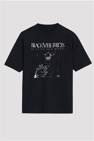 Black Veil Brides Siyah Oversize Tişört Oversize T-shirt - TişörtFabrikası