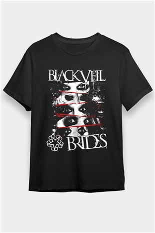 Black Veil Brides Siyah Unisex Tişört T-Shirt - TişörtFabrikası