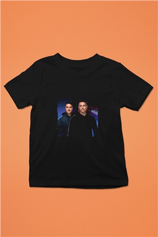 Blasterjaxx Baskılı Unisex Siyah Çocuk Tişört