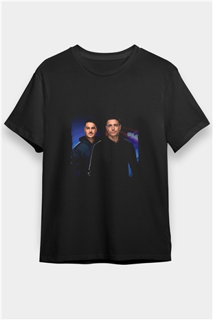 Blasterjaxx Baskılı Unisex Siyah Tişört