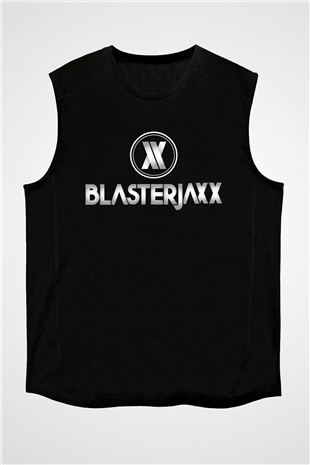 Blasterjaxx Siyah Unisex Kolsuz Tişört