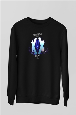 Blasterjaxx Siyah Unisex Sweatshirt
