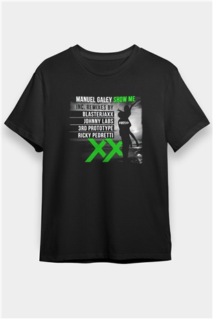 Blasterjaxx Siyah Unisex Tişört T-Shirt - TişörtFabrikası